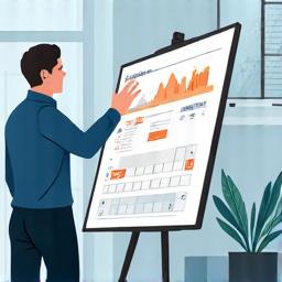 Consultant analyzing a business calendar